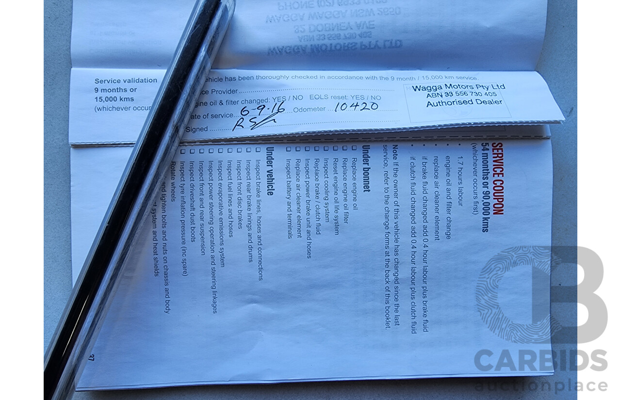 12/2015 Holden Trax LS TJ MY16 4d Wagon Orange 1.8L