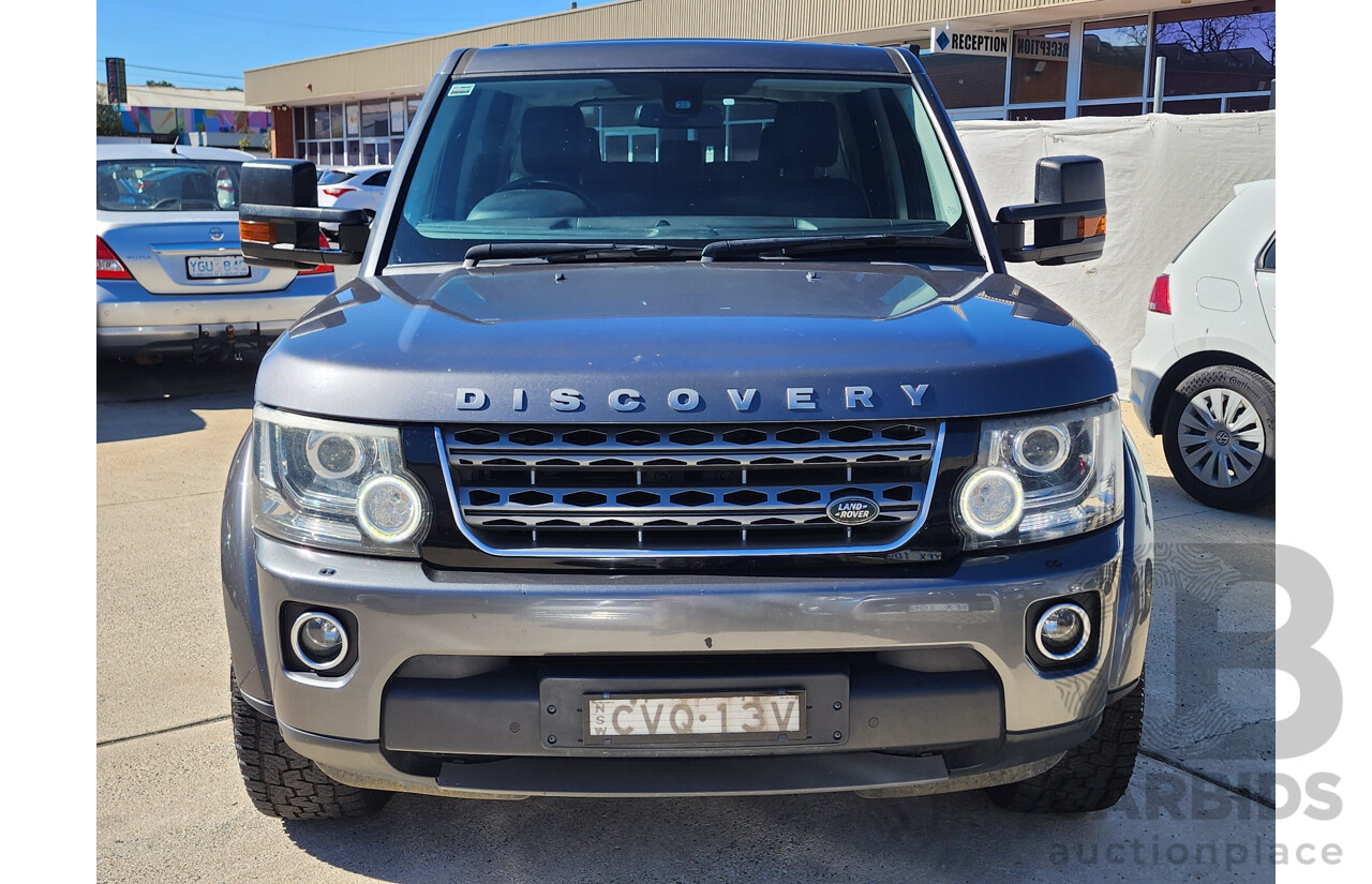10/2014 Land Rover Discovery 4 3.0 TDV6 MY15 4d Wagon Grey 3.0L