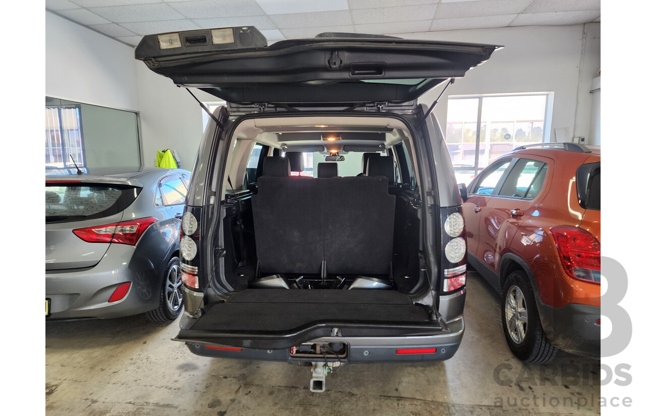 10/2014 Land Rover Discovery 4 3.0 TDV6 MY15 4d Wagon Grey 3.0L