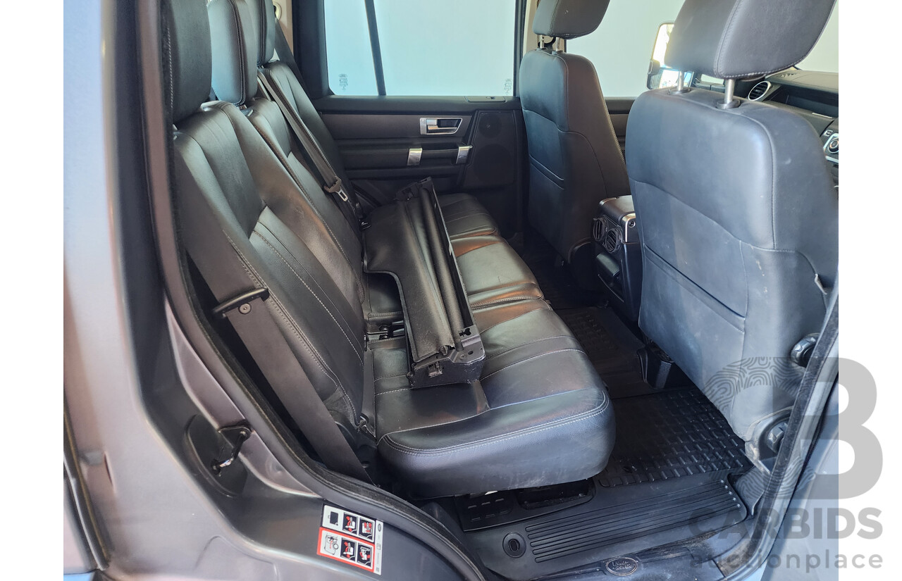 10/2014 Land Rover Discovery 4 3.0 TDV6 MY15 4d Wagon Grey 3.0L