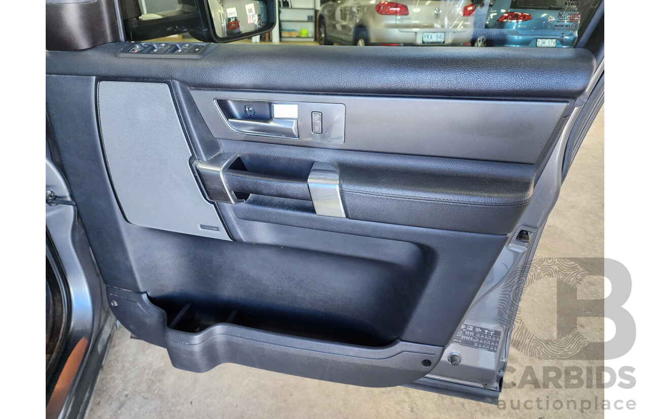 10/2014 Land Rover Discovery 4 3.0 TDV6 MY15 4d Wagon Grey 3.0L