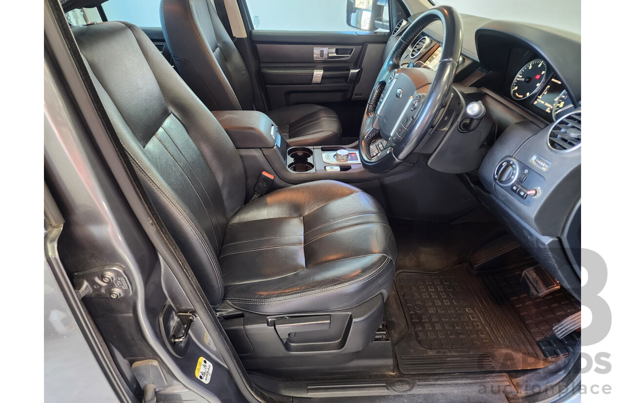 10/2014 Land Rover Discovery 4 3.0 TDV6 MY15 4d Wagon Grey 3.0L