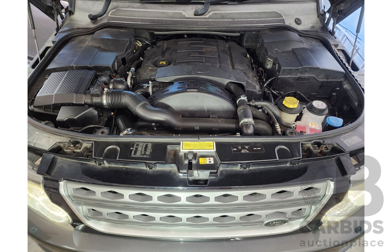 10/2014 Land Rover Discovery 4 3.0 TDV6 MY15 4d Wagon Grey 3.0L