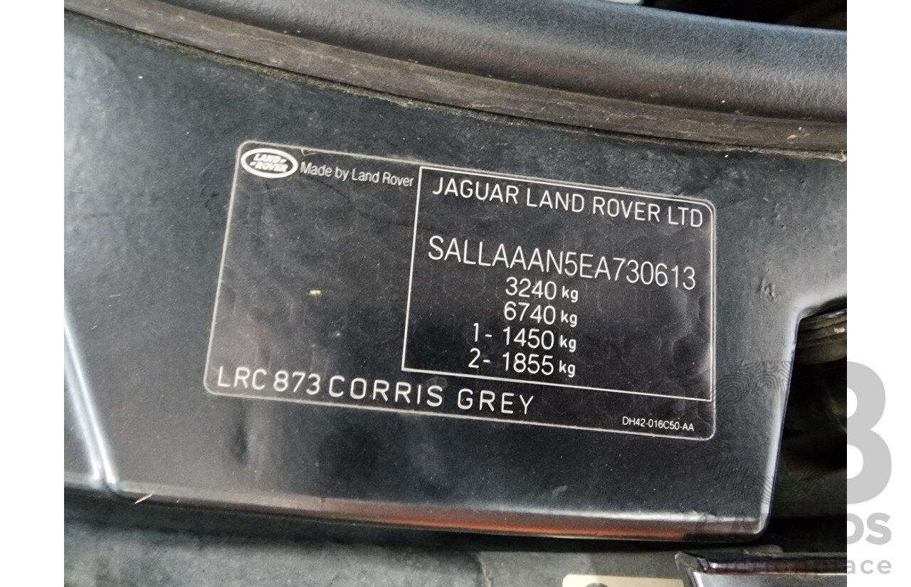 10/2014 Land Rover Discovery 4 3.0 TDV6 MY15 4d Wagon Grey 3.0L