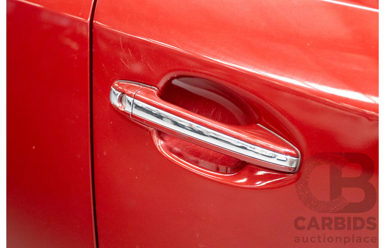 05/2013 Subaru XV 2.0i-S (AWD) MY13 4D Wagon Venetian Red 2.0L