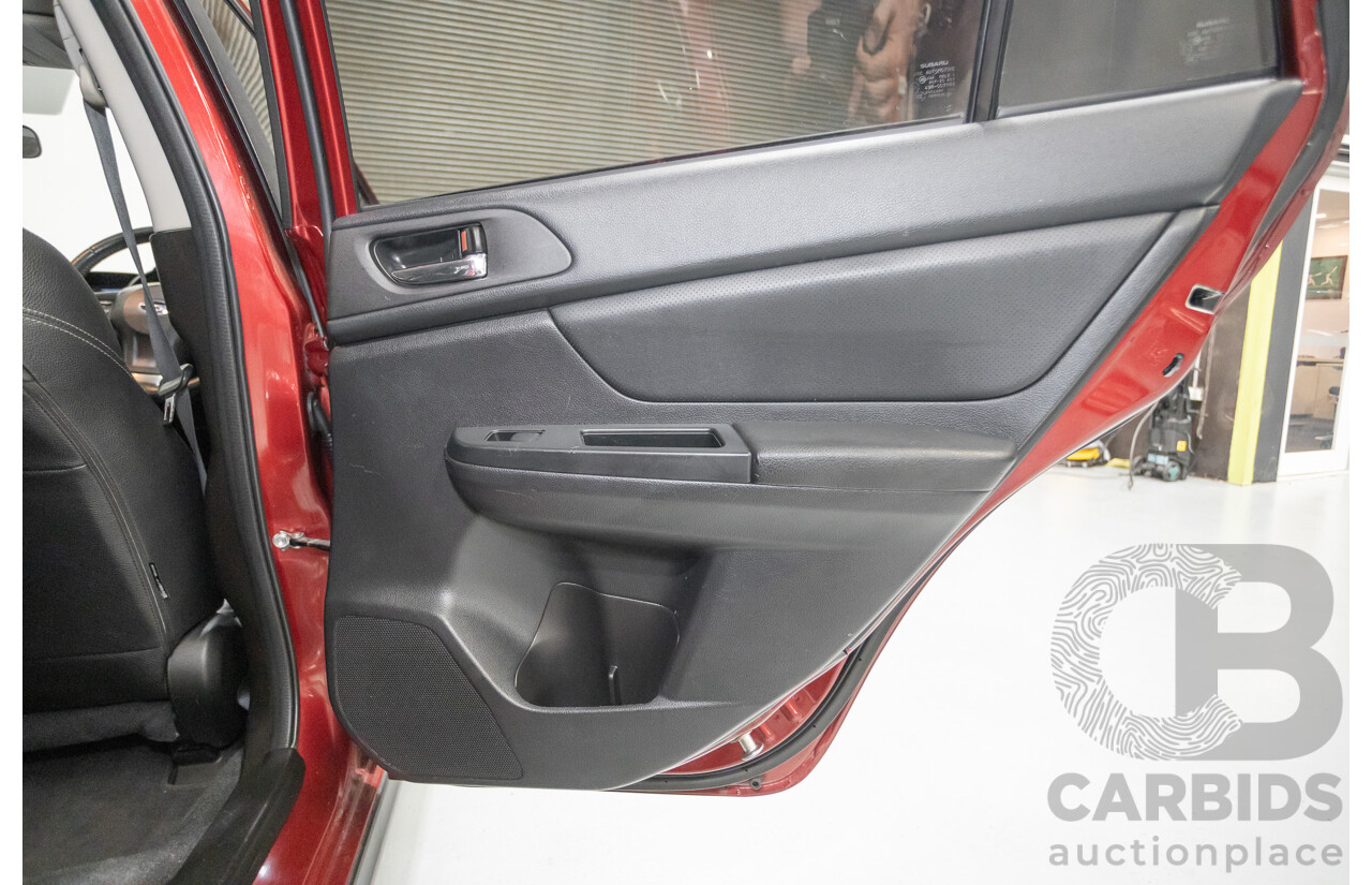 05/2013 Subaru XV 2.0i-S (AWD) MY13 4D Wagon Venetian Red 2.0L