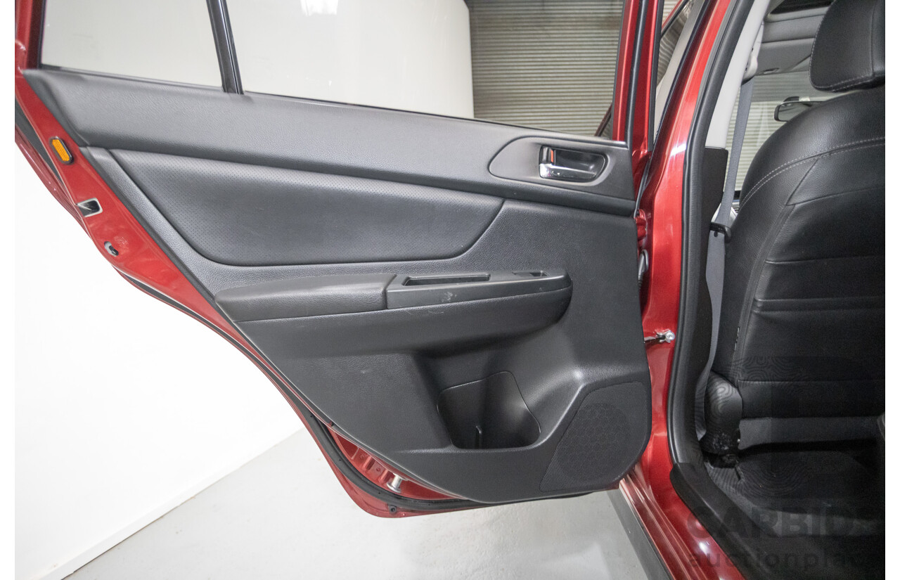 05/2013 Subaru XV 2.0i-S (AWD) MY13 4D Wagon Venetian Red 2.0L