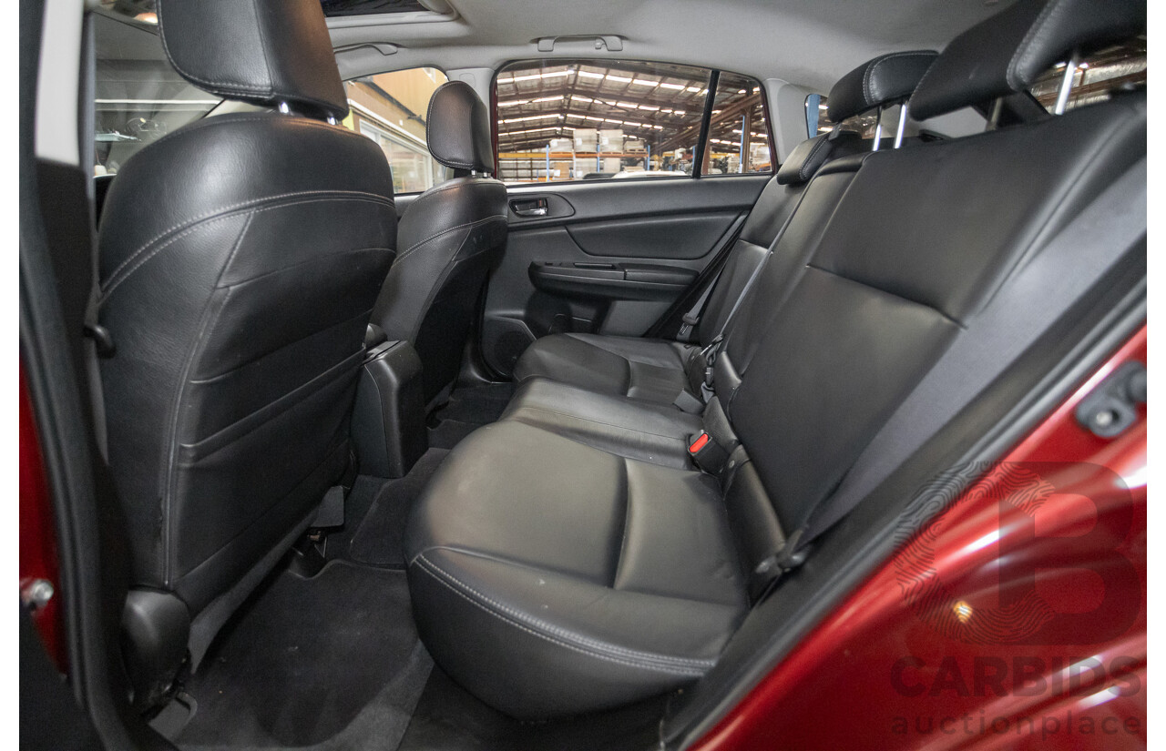 05/2013 Subaru XV 2.0i-S (AWD) MY13 4D Wagon Venetian Red 2.0L
