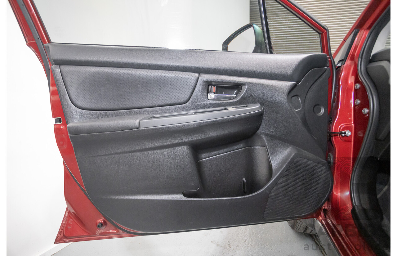 05/2013 Subaru XV 2.0i-S (AWD) MY13 4D Wagon Venetian Red 2.0L