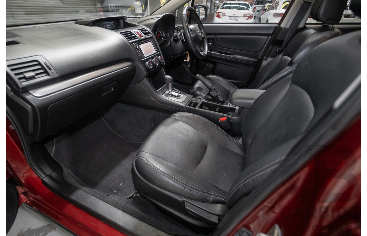 05/2013 Subaru XV 2.0i-S (AWD) MY13 4D Wagon Venetian Red 2.0L