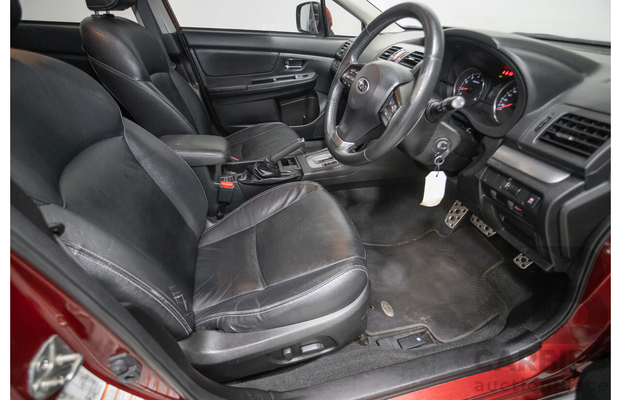 05/2013 Subaru XV 2.0i-S (AWD) MY13 4D Wagon Venetian Red 2.0L