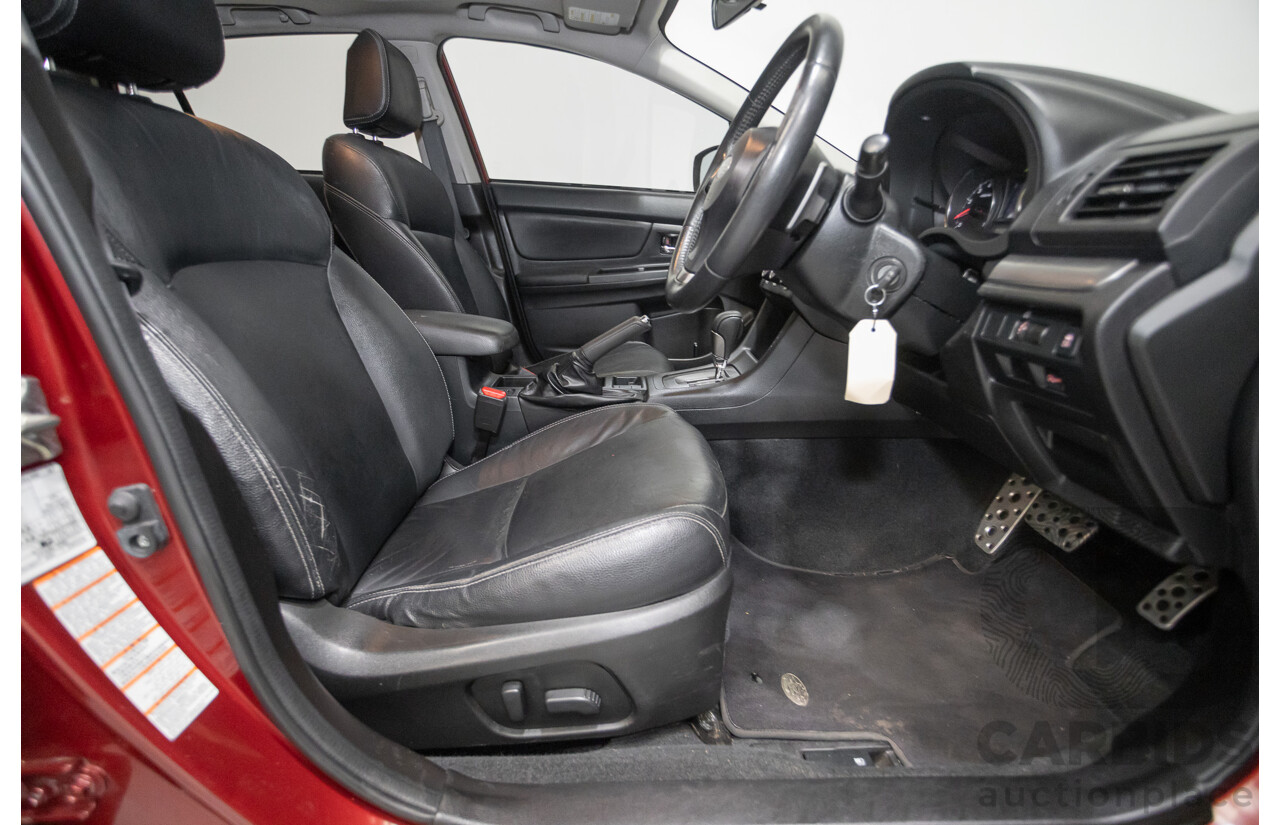 05/2013 Subaru XV 2.0i-S (AWD) MY13 4D Wagon Venetian Red 2.0L