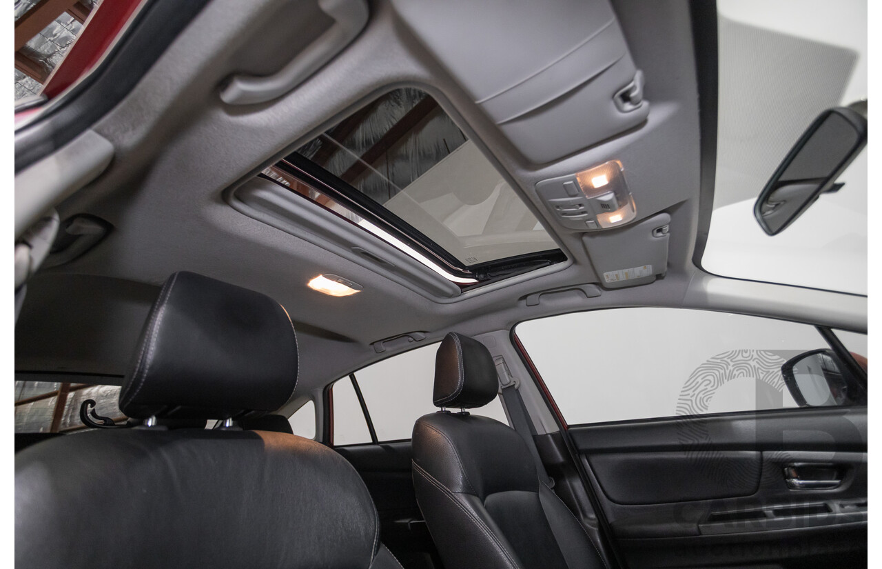 05/2013 Subaru XV 2.0i-S (AWD) MY13 4D Wagon Venetian Red 2.0L