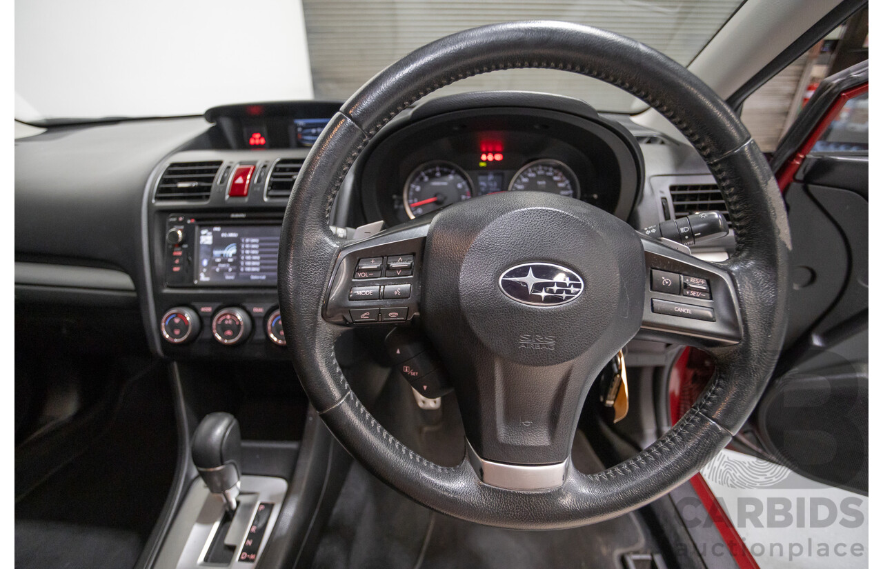 05/2013 Subaru XV 2.0i-S (AWD) MY13 4D Wagon Venetian Red 2.0L