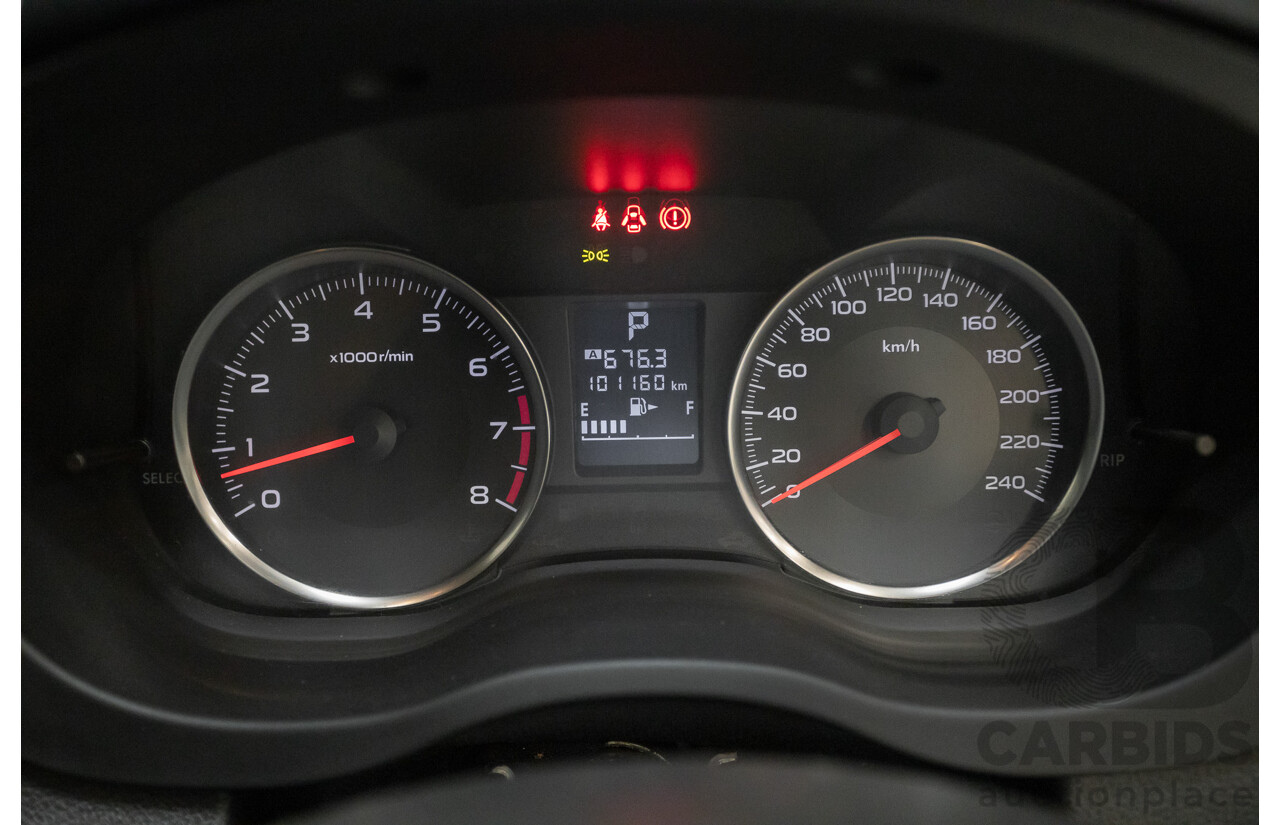 05/2013 Subaru XV 2.0i-S (AWD) MY13 4D Wagon Venetian Red 2.0L