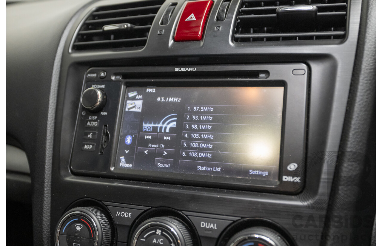 05/2013 Subaru XV 2.0i-S (AWD) MY13 4D Wagon Venetian Red 2.0L