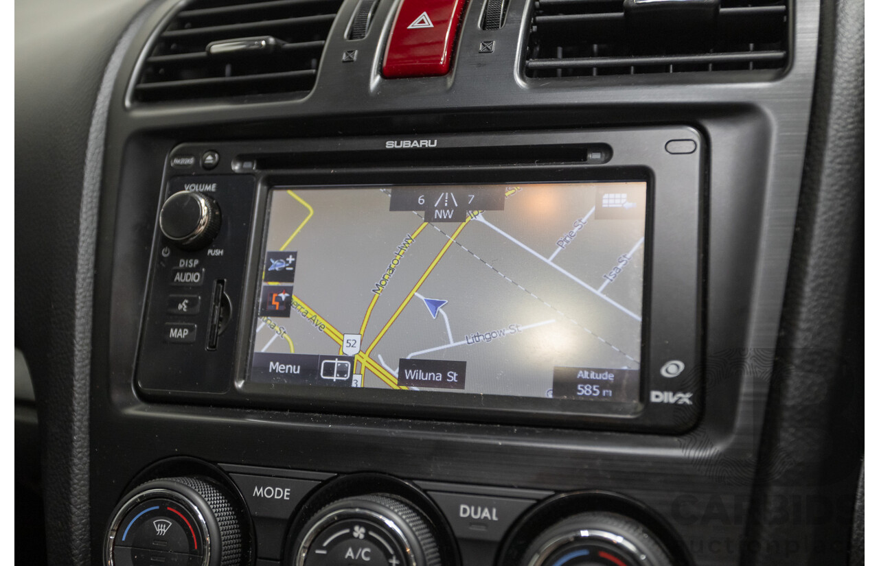 05/2013 Subaru XV 2.0i-S (AWD) MY13 4D Wagon Venetian Red 2.0L