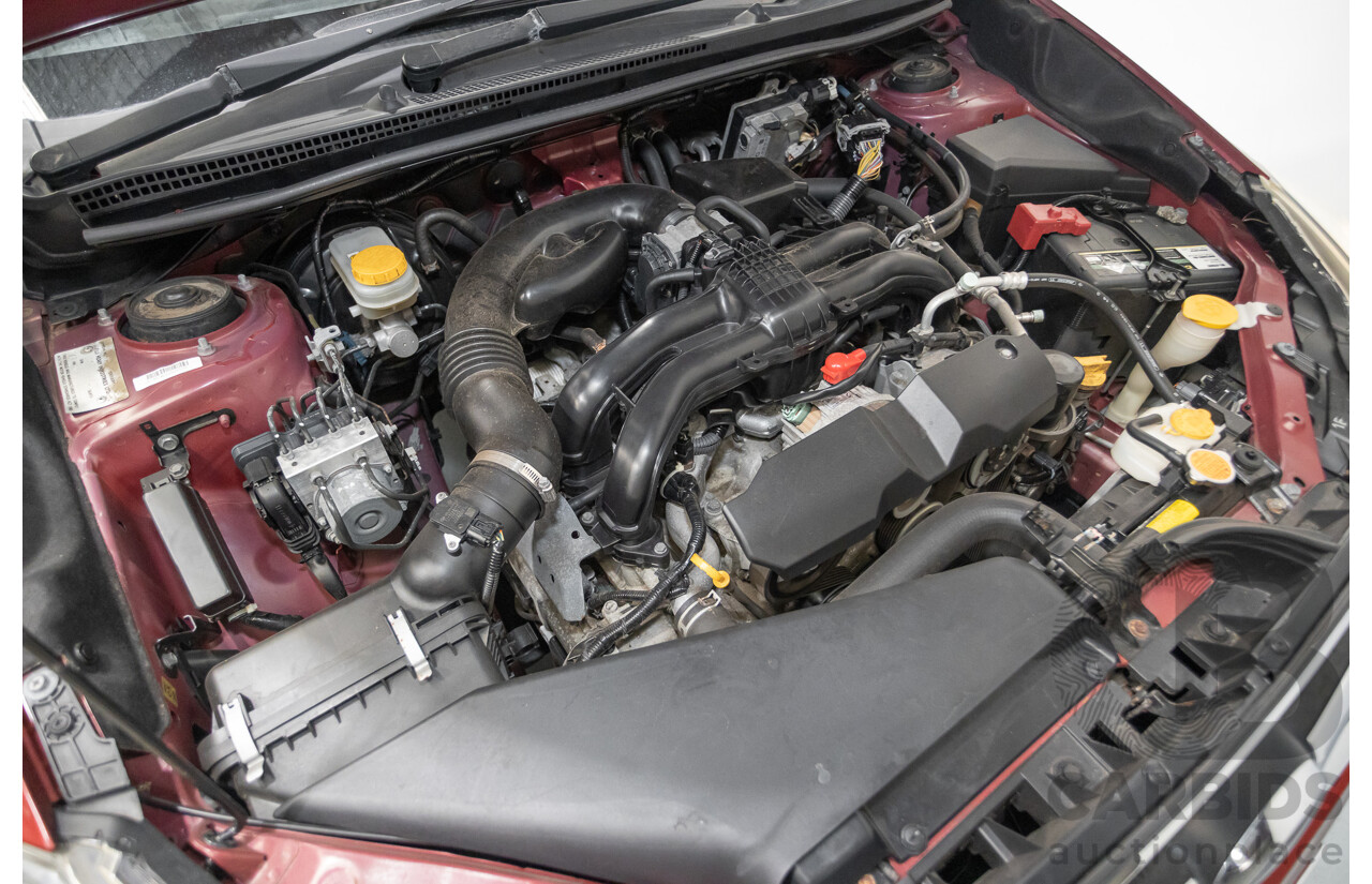 05/2013 Subaru XV 2.0i-S (AWD) MY13 4D Wagon Venetian Red 2.0L