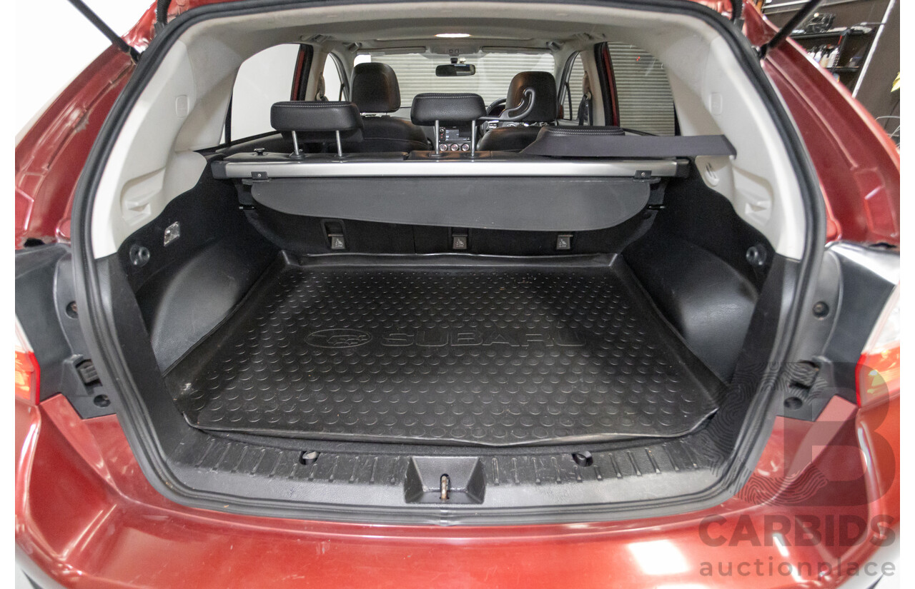 05/2013 Subaru XV 2.0i-S (AWD) MY13 4D Wagon Venetian Red 2.0L