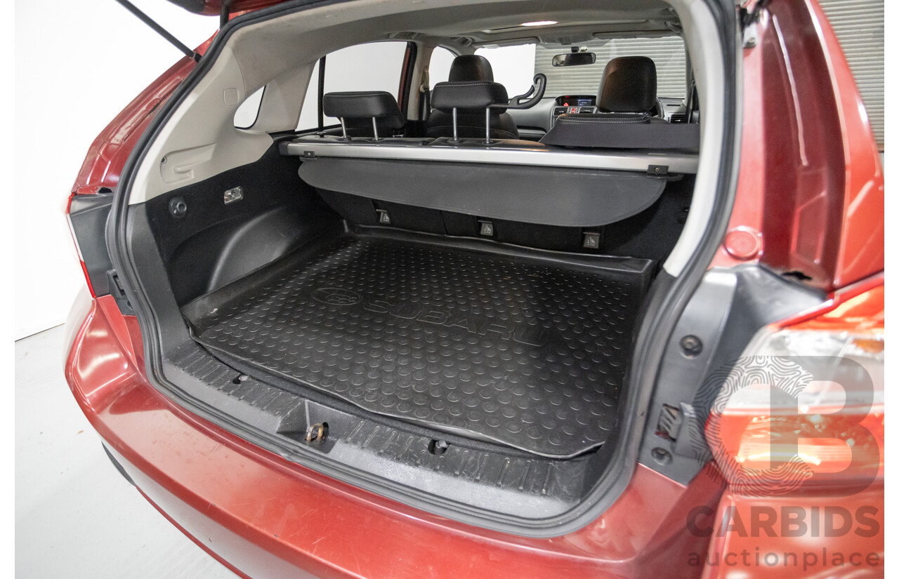 05/2013 Subaru XV 2.0i-S (AWD) MY13 4D Wagon Venetian Red 2.0L