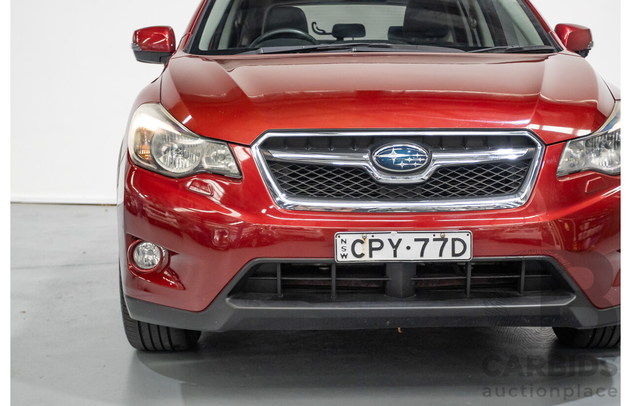 05/2013 Subaru XV 2.0i-S (AWD) MY13 4D Wagon Venetian Red 2.0L