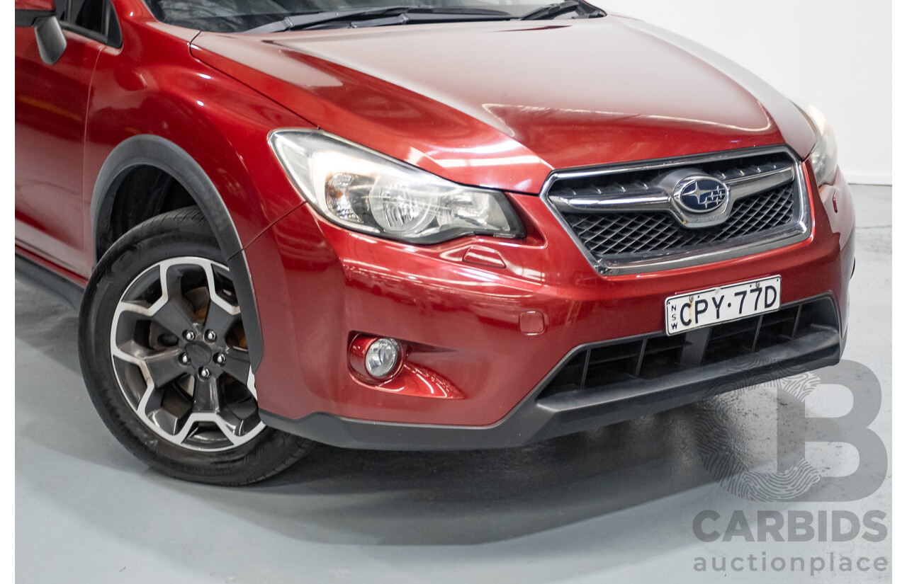 05/2013 Subaru XV 2.0i-S (AWD) MY13 4D Wagon Venetian Red 2.0L