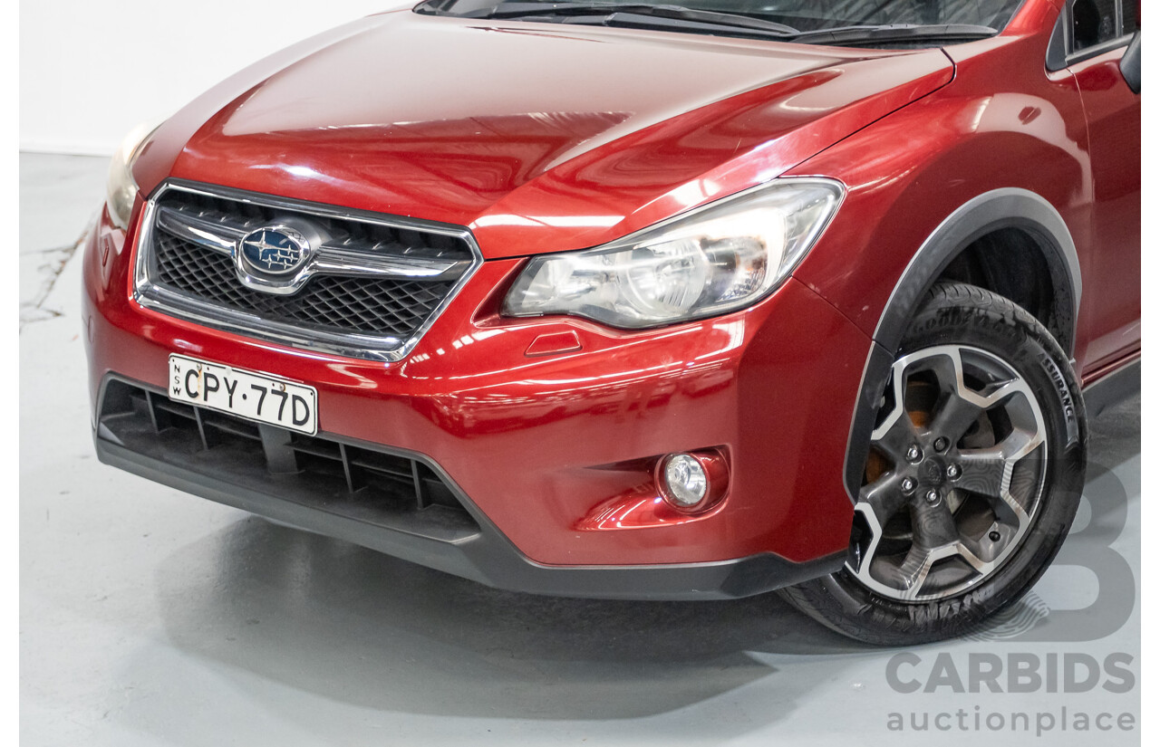 05/2013 Subaru XV 2.0i-S (AWD) MY13 4D Wagon Venetian Red 2.0L