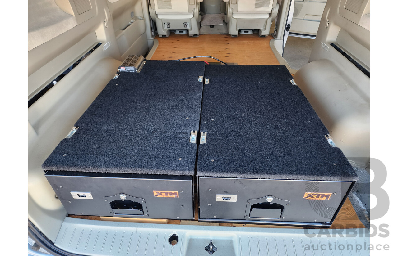 06/2003 Imported Nissan Elgrand Auto 4WD Camper Van Silver 3.5L