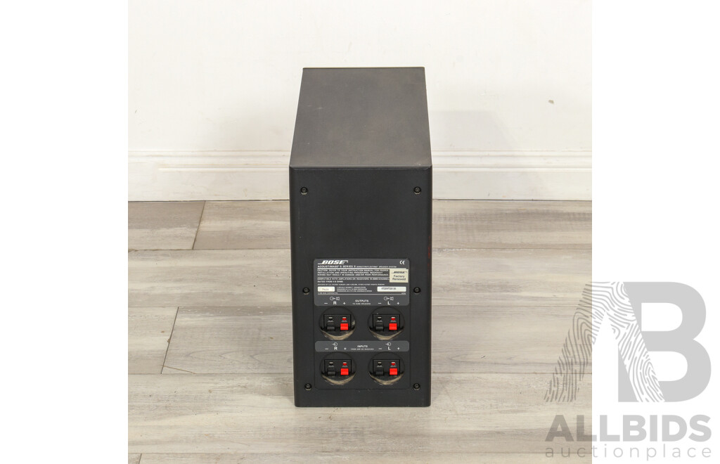 Bose Acoustimass Series II Direct/Reflecting Speaker System