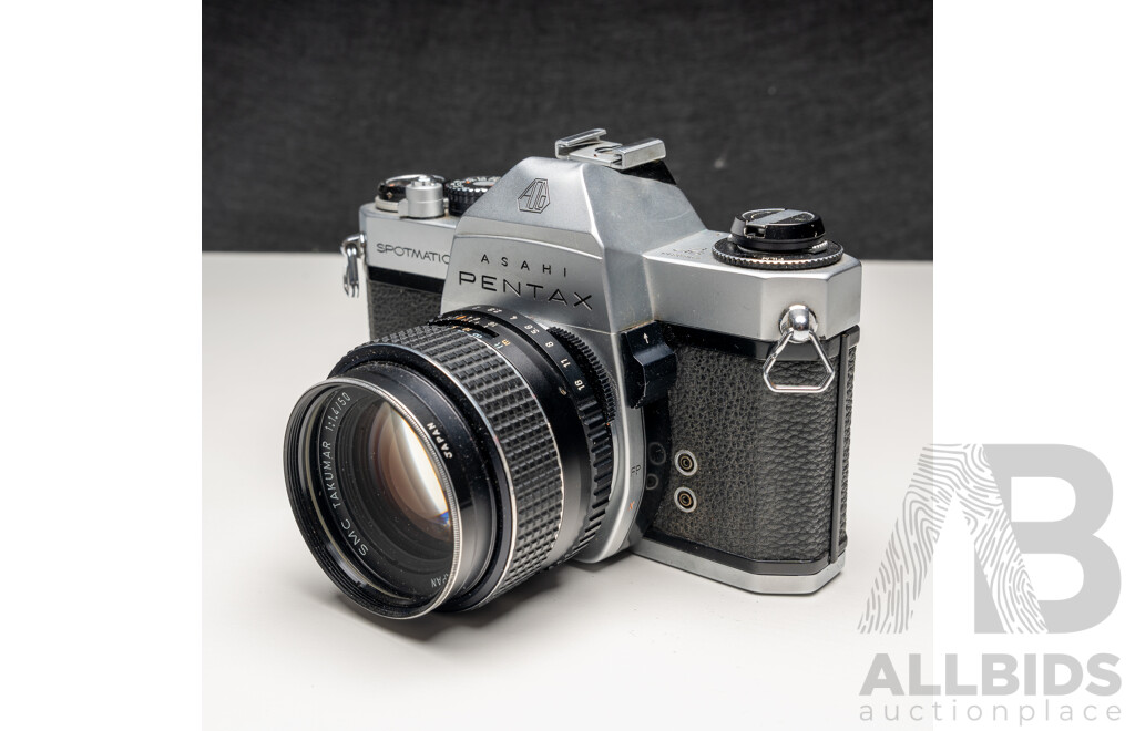 Pentax Spotmatic F 35mm SLR Camera - Lot 1660039 | ALLBIDS