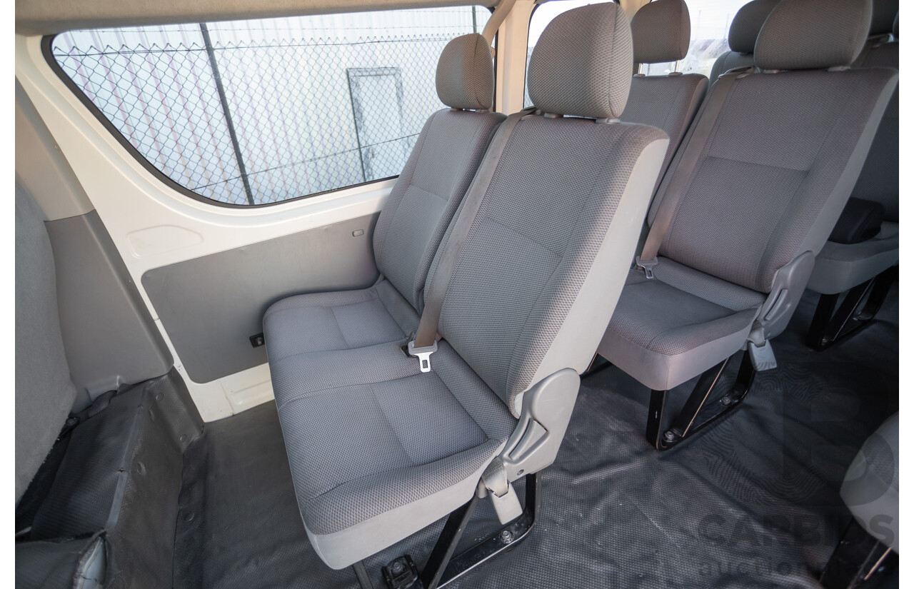 6/2010 Toyota Hiace Commuter KDH223R MY07 Upgrade Bus French Vanilla White Turbo Diesel 3.0L