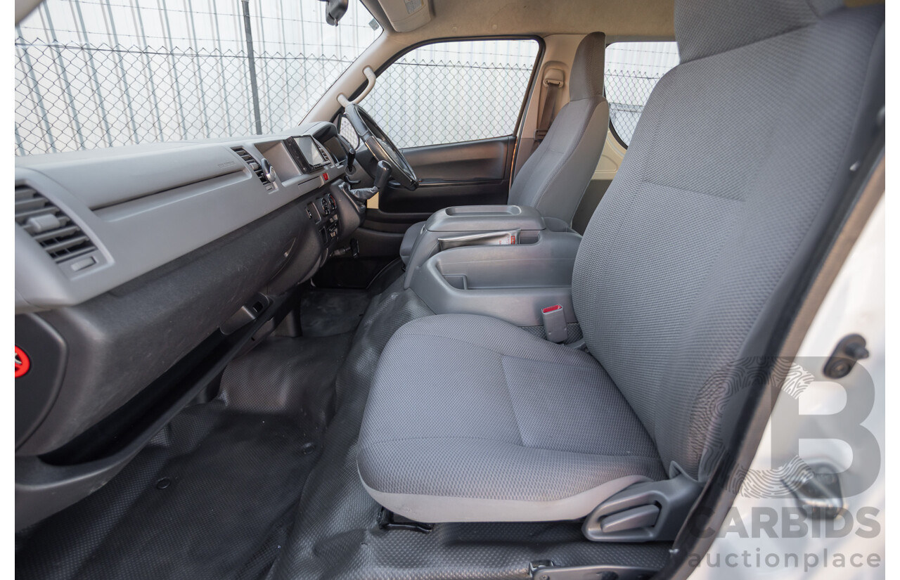 6/2010 Toyota Hiace Commuter KDH223R MY07 Upgrade Bus French Vanilla White Turbo Diesel 3.0L