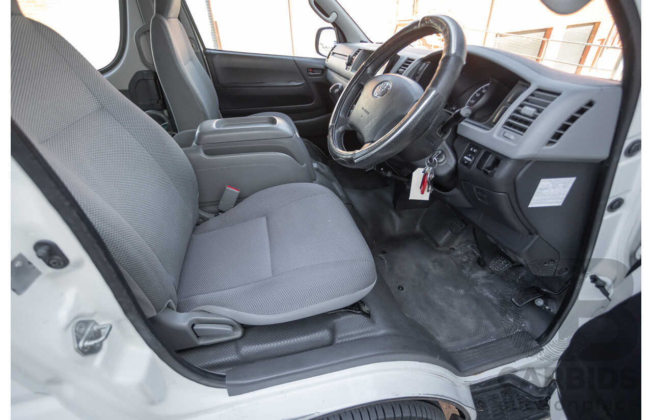 6/2010 Toyota Hiace Commuter KDH223R MY07 Upgrade Bus French Vanilla White Turbo Diesel 3.0L