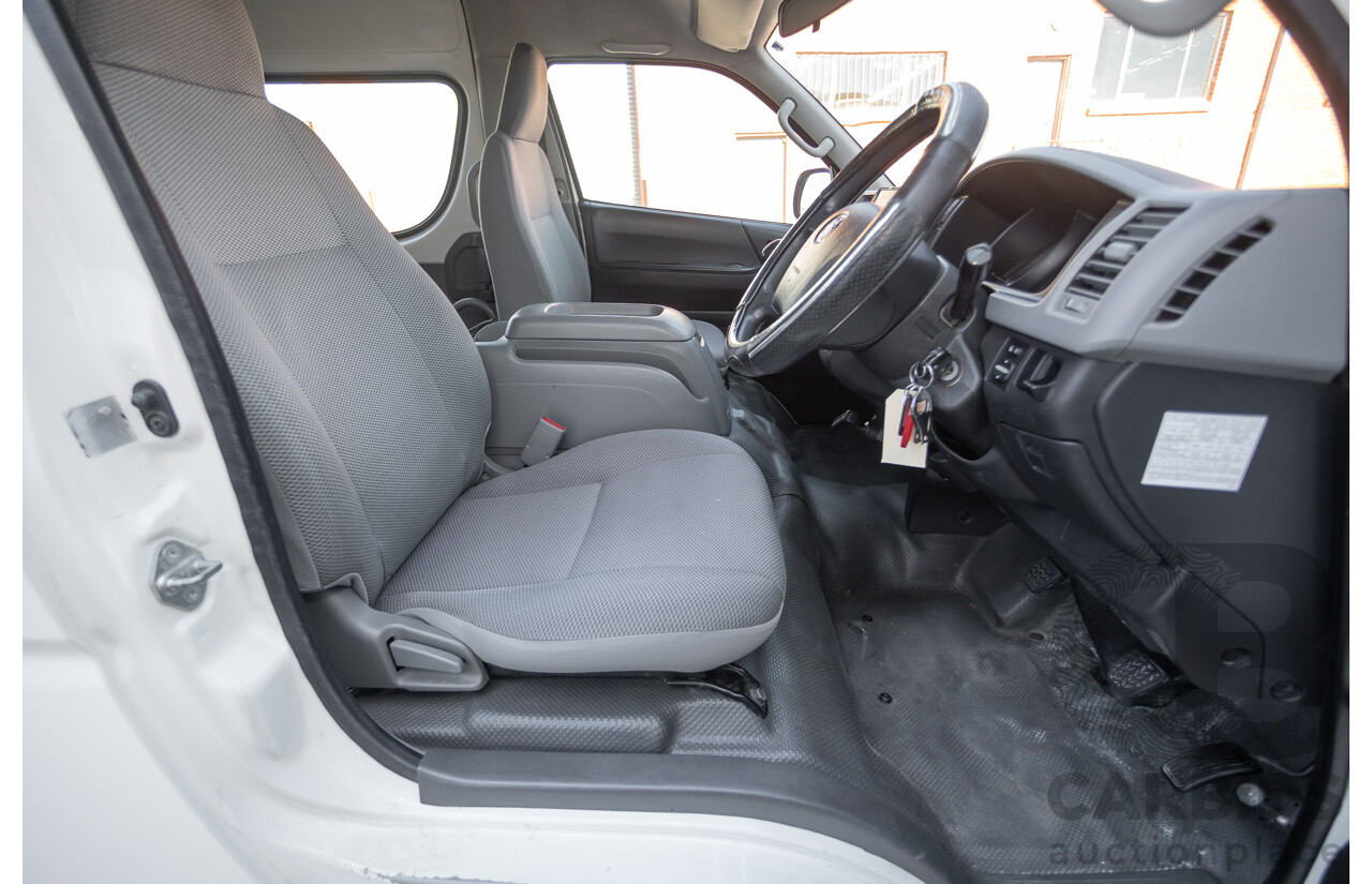 6/2010 Toyota Hiace Commuter KDH223R MY07 Upgrade Bus French Vanilla White Turbo Diesel 3.0L