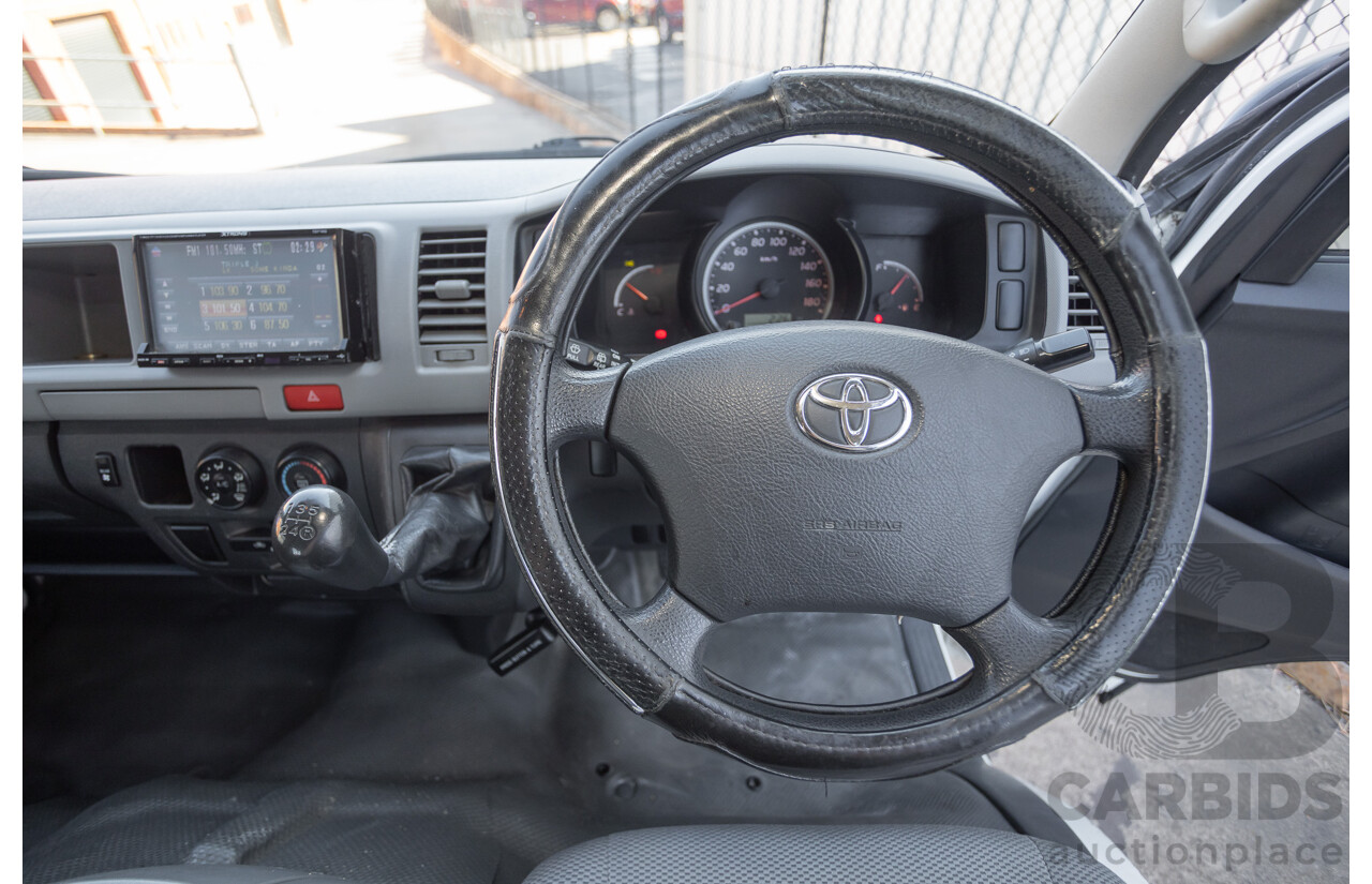 6/2010 Toyota Hiace Commuter KDH223R MY07 Upgrade Bus French Vanilla White Turbo Diesel 3.0L