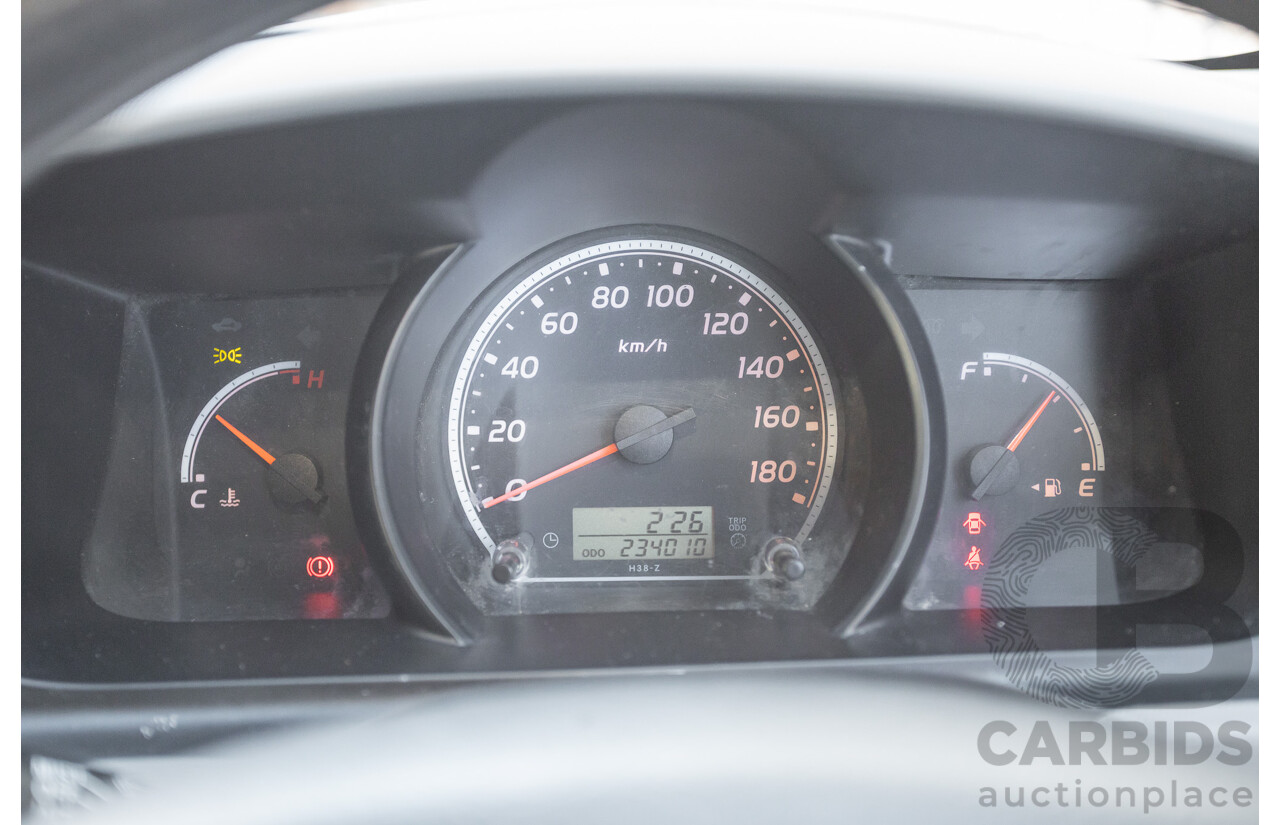 6/2010 Toyota Hiace Commuter KDH223R MY07 Upgrade Bus French Vanilla White Turbo Diesel 3.0L