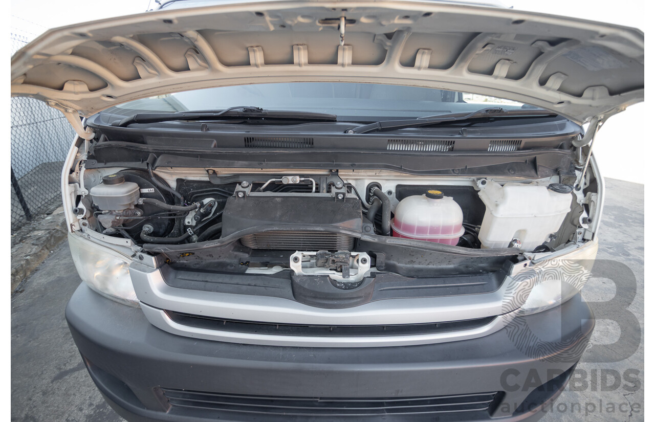 6/2010 Toyota Hiace Commuter KDH223R MY07 Upgrade Bus French Vanilla White Turbo Diesel 3.0L