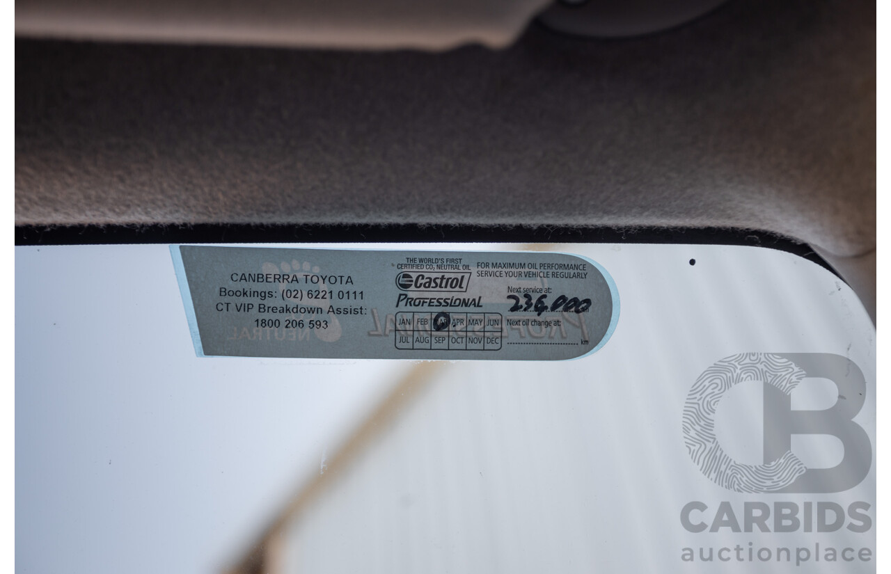 6/2010 Toyota Hiace Commuter KDH223R MY07 Upgrade Bus French Vanilla White Turbo Diesel 3.0L