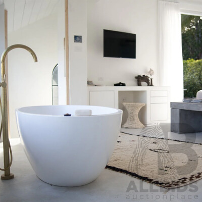 Mojo Oval Freestanding Bath by Marblo - 1500Lx750D X 590H Mm - ORP $4,499