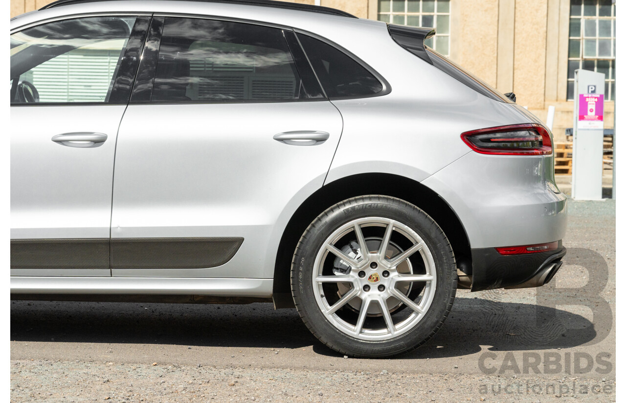 6/2014 Porsche Macan S Diesel (AWD) 4d Wagon Rhodium Silver Metallic Turbo Diesel V6 3.0L