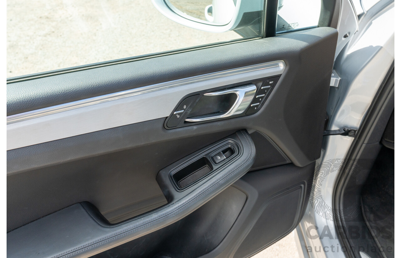 6/2014 Porsche Macan S Diesel (AWD) 4d Wagon Rhodium Silver Metallic Turbo Diesel V6 3.0L