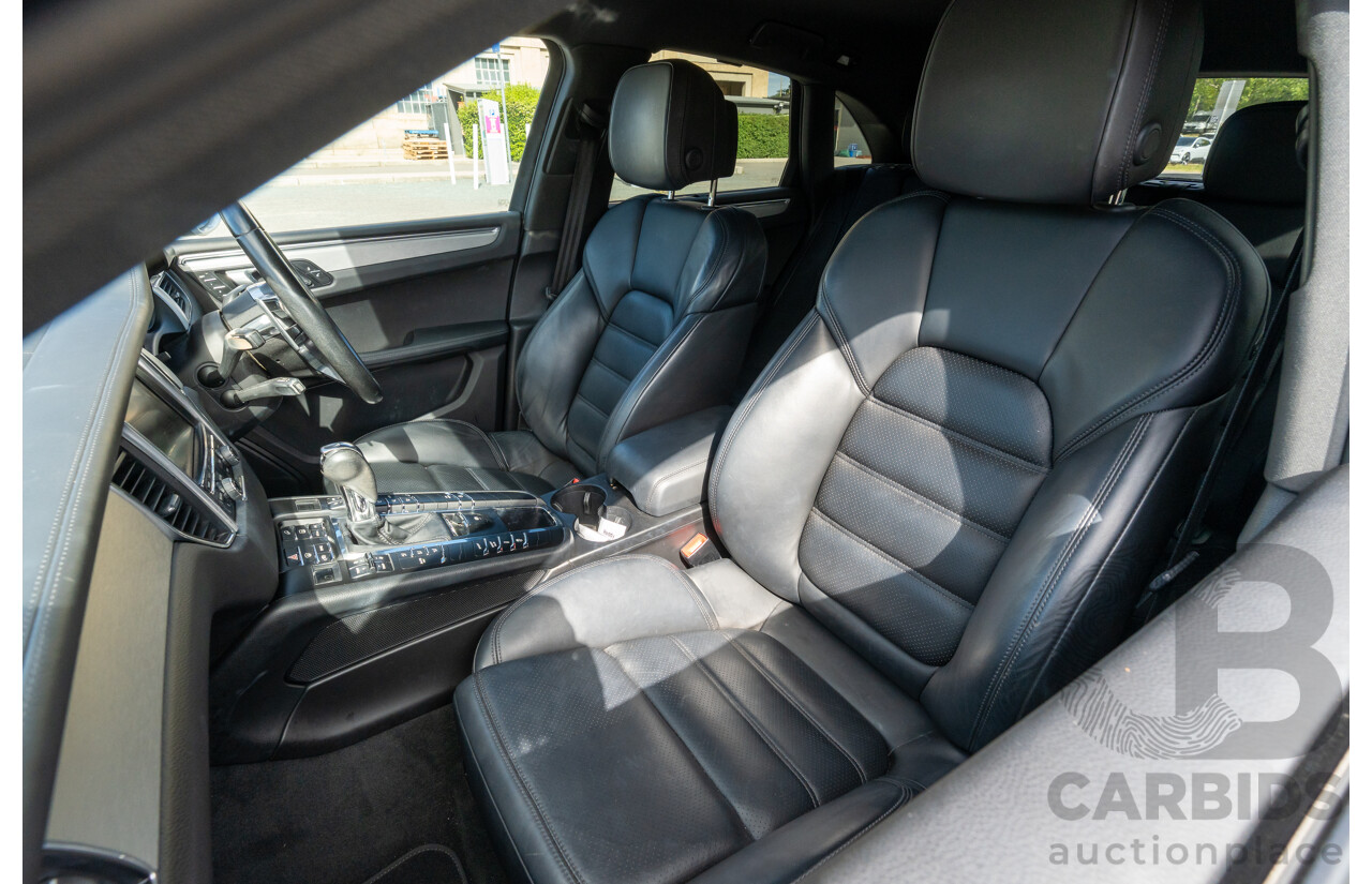 6/2014 Porsche Macan S Diesel (AWD) 4d Wagon Rhodium Silver Metallic Turbo Diesel V6 3.0L