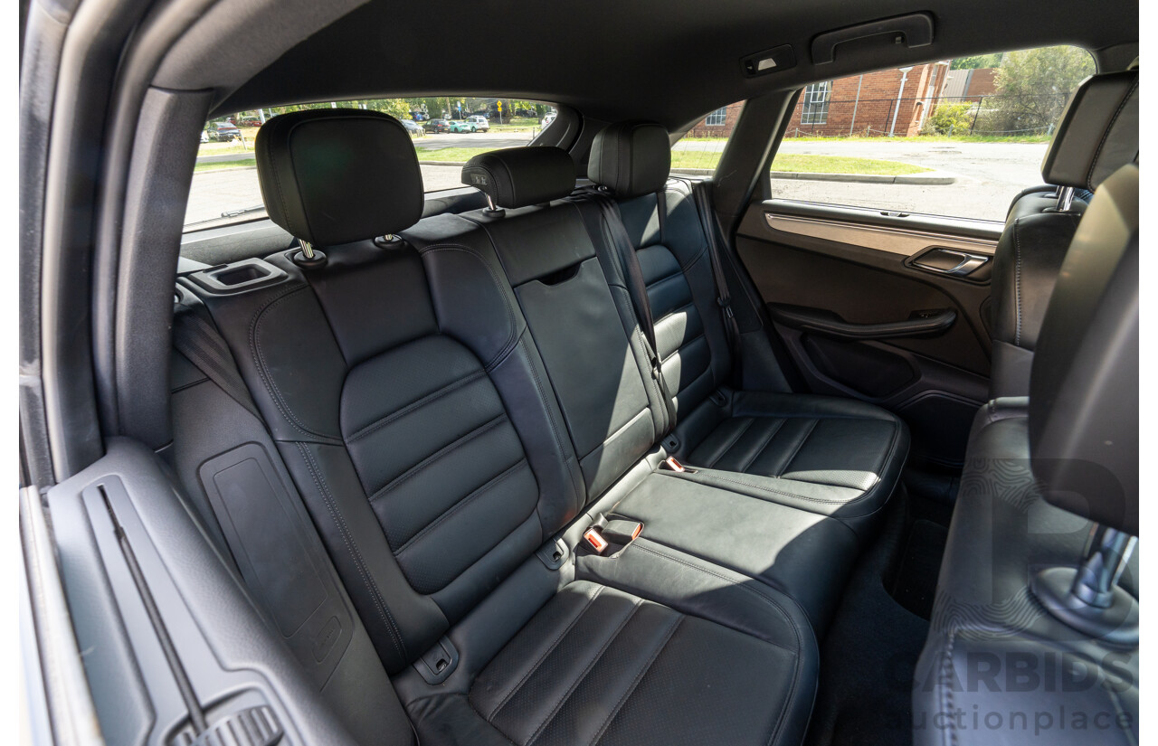 6/2014 Porsche Macan S Diesel (AWD) 4d Wagon Rhodium Silver Metallic Turbo Diesel V6 3.0L