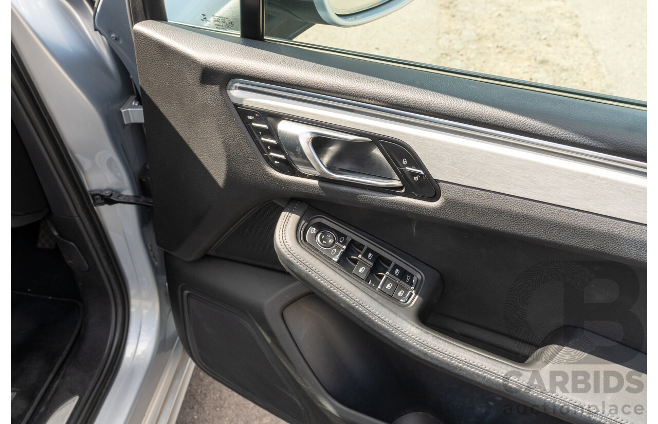 6/2014 Porsche Macan S Diesel (AWD) 4d Wagon Rhodium Silver Metallic Turbo Diesel V6 3.0L