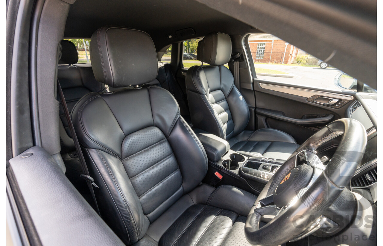 6/2014 Porsche Macan S Diesel (AWD) 4d Wagon Rhodium Silver Metallic Turbo Diesel V6 3.0L