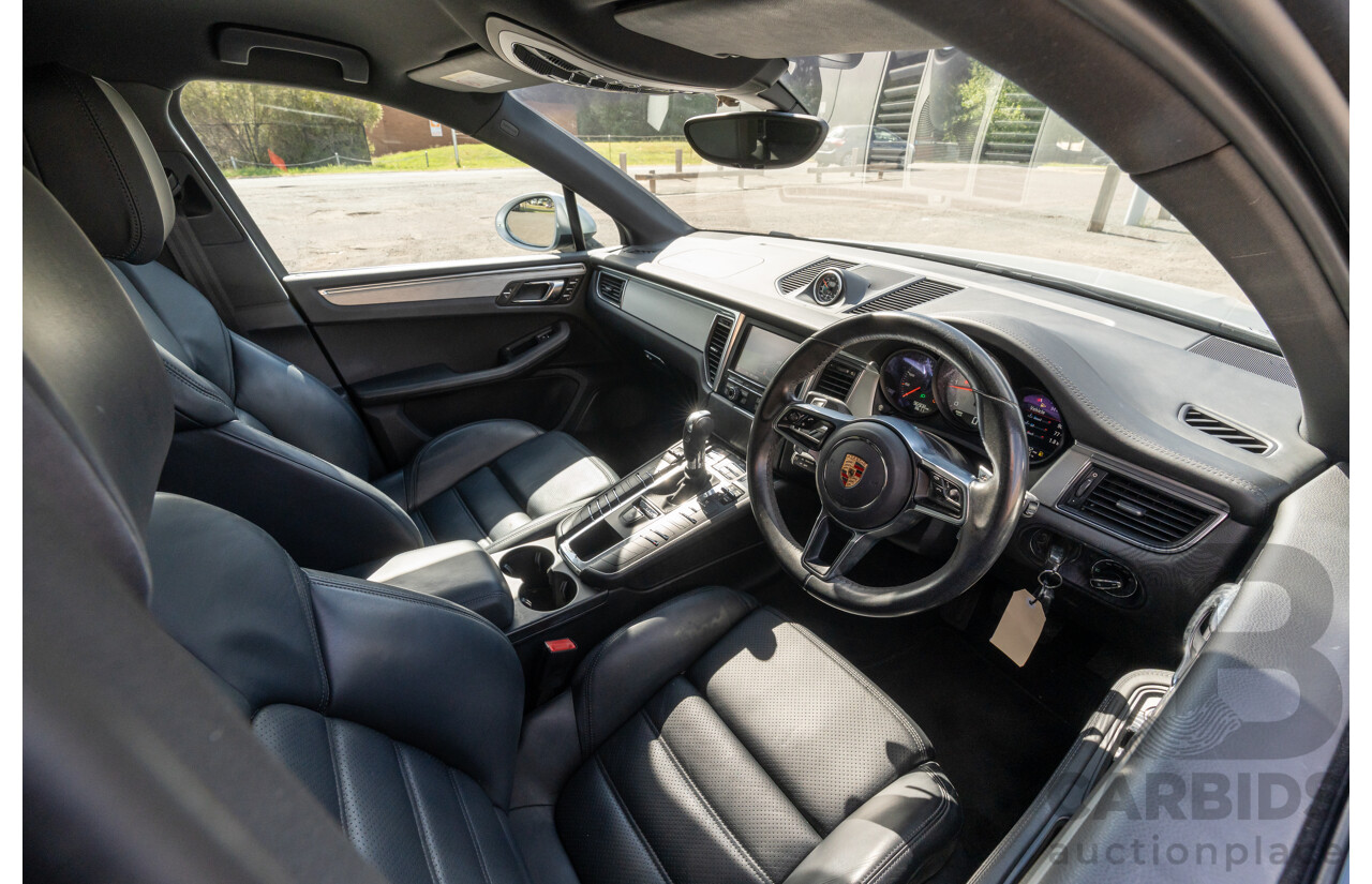 6/2014 Porsche Macan S Diesel (AWD) 4d Wagon Rhodium Silver Metallic Turbo Diesel V6 3.0L