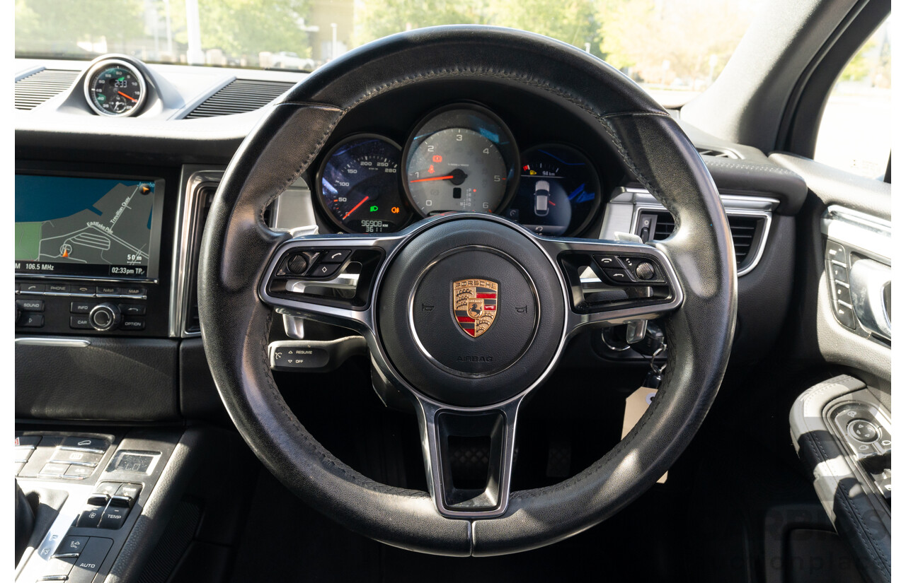 6/2014 Porsche Macan S Diesel (AWD) 4d Wagon Rhodium Silver Metallic Turbo Diesel V6 3.0L