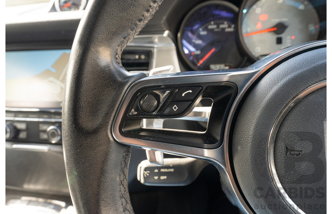 6/2014 Porsche Macan S Diesel (AWD) 4d Wagon Rhodium Silver Metallic Turbo Diesel V6 3.0L