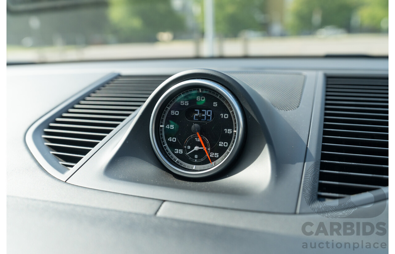 6/2014 Porsche Macan S Diesel (AWD) 4d Wagon Rhodium Silver Metallic Turbo Diesel V6 3.0L