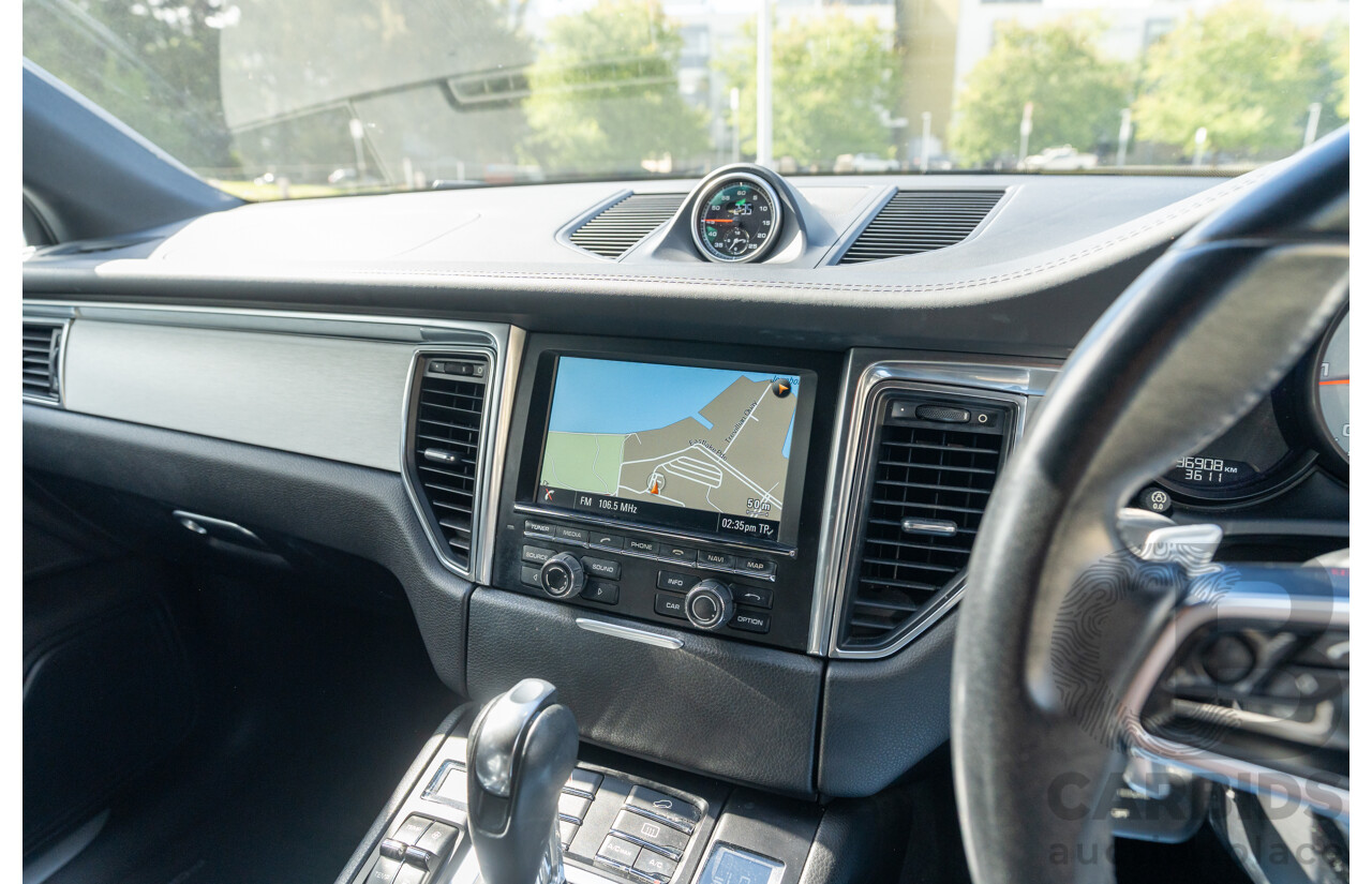 6/2014 Porsche Macan S Diesel (AWD) 4d Wagon Rhodium Silver Metallic Turbo Diesel V6 3.0L